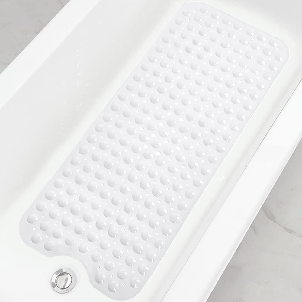 1pc Cartoon Non Slip Bath Mats Ocean Theme Bathtub Mats Dolphin Whale Turtle Shower Mat with Suction Cups & Drain Holes Safe Mat