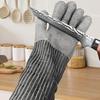 Chainmail Gloves Kitchen Gloves For Cutting Stainless Steel Wire Safety Cutting Accessories Safety Work Gloves For Meat Cutting