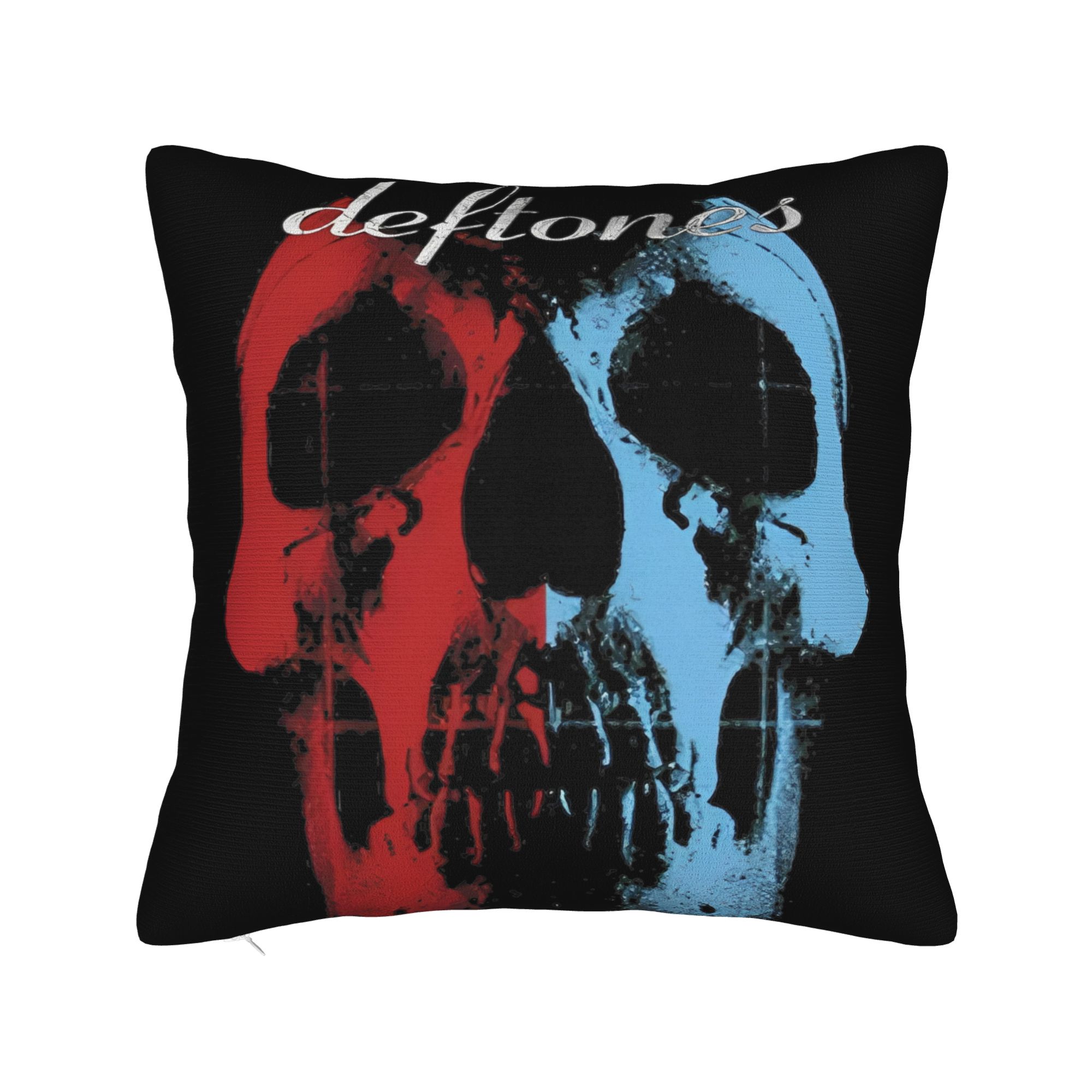 Decorative Pillowcases Deftones Snake Private Music Album Accessories Bed Music Tour Throw Pillow Case Cover Zippered Multi Size 12x12Inch
