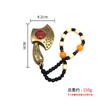 Brass Wealth Axe Handle Ornament Rotating Brass Axe Fu Character Axe Portable Lucky Craft Hanging Decoration