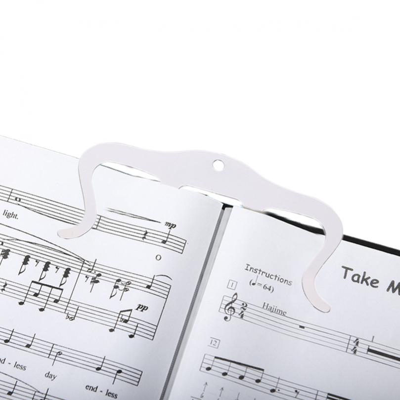 Metal Music Song Book Clip Sidhållare ark