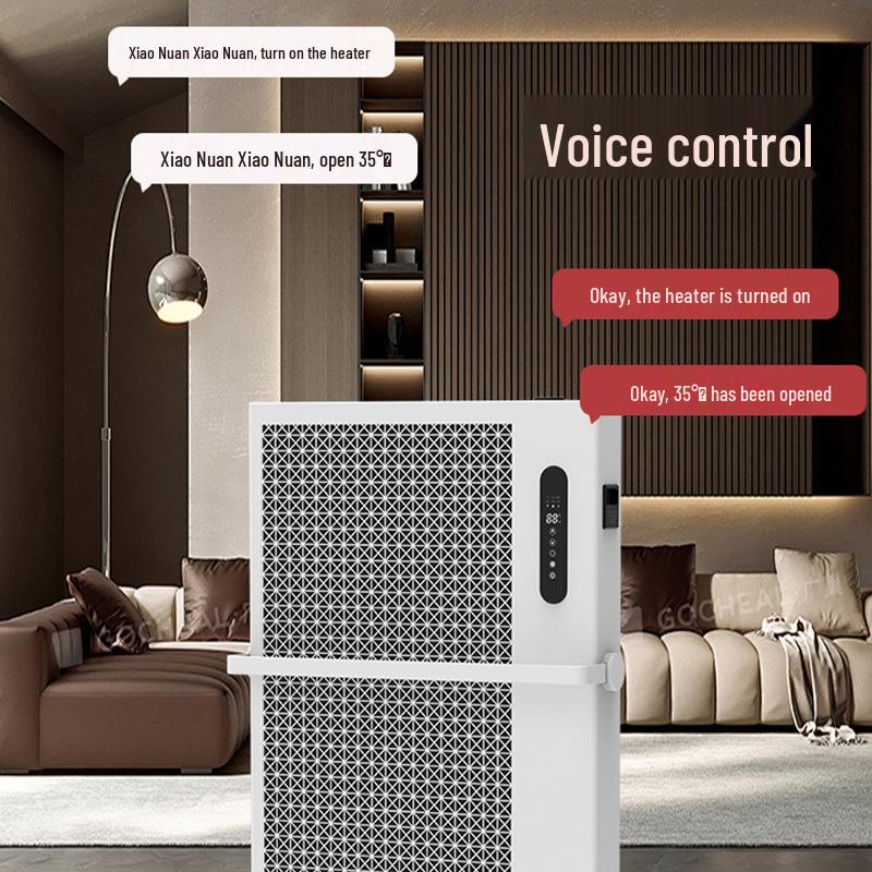 Graphene Energy-Saving Multifunctional Electric Heater with Humidifier and Voice Remote Control.