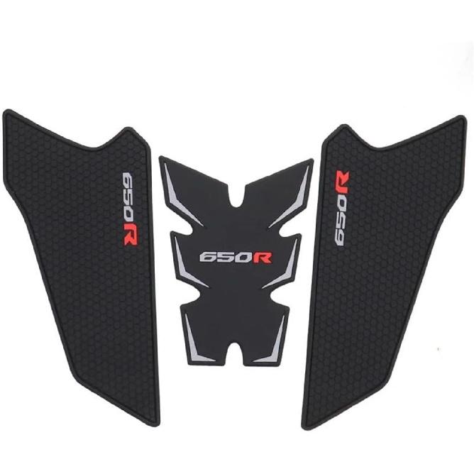 Universal Motorcycle Gas Tank Protectors For HONDA CB650R 2019-2024 Gas Tank Pad Knee Grip Kit Pad Anti Slip Side Fuel Tank Stickers