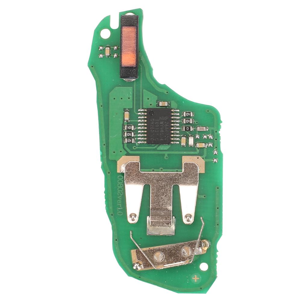 „jingyuqin“ automobilio nuotolinio valdymo raktas, skirtas „Peugeot 208 2008 301 308 508 5008 Citroen C-Elysee C4-Cactus 433.92MHz ID46 PCF7941 lustui