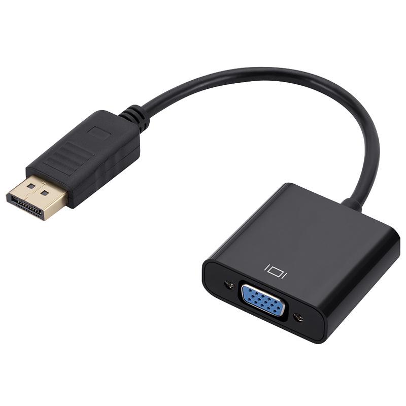 1.8m DP To VGA Converter Cable for PC, TV, Monitor, or Projector