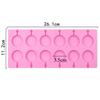 12 Hole Silicone Lollipop Molds Chocolate Candy Pop Fondant Mould Sugar Lolly Chocolate Cookie Candy Maker Party For Children