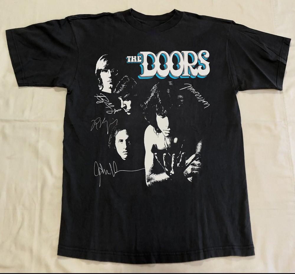 The Doors Band Rock Poster Short Sleeve Unisex T-Shirt All Size S To 5XL Unisex T-Shirt
