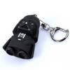 Porte-clés mignon de dessin animé Guerrier Noir Lumière LED Son Enfant Lampe de poche Pendentif de sac Accessoire