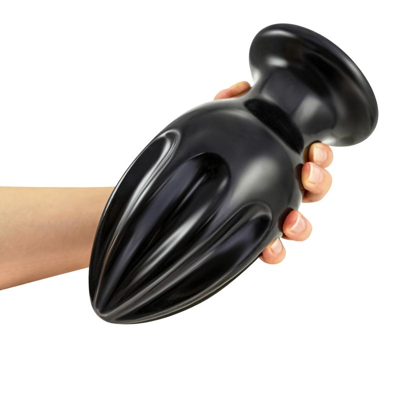 Multi-Size Eiform Analer Butt Plug Riesige Analperlen Analstimulation Expansions-Trainer Anal Sexspielzeug für Erwachsene Frau Mann