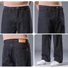 Mark Fairwhale Men's Washed Loose Straight-Leg Denim Jeans
