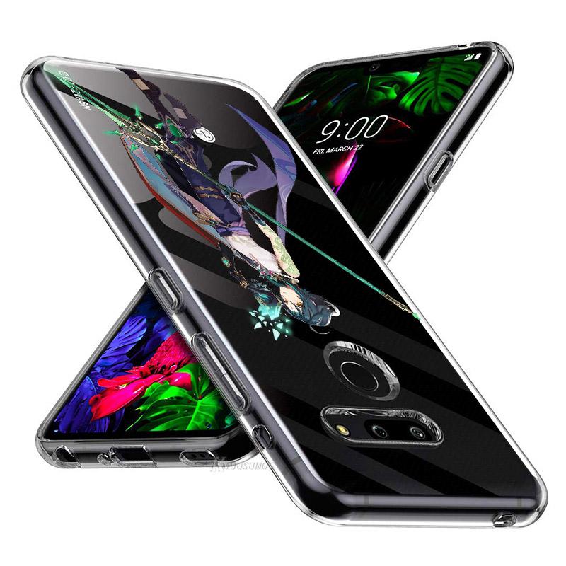 Genshin Impact Game For LG K92 K52 K62 K22 K71 K61 K51S K41S G8 G8S G8X V35 V50 V40 V50S V60 Q60 Phone Case