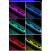 4pcs Customized Car Glows Welcome Door Sill Strip Light Threshold Lamp Welcome Scuff Plate Pedal Light Ambient Light Illuminated