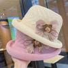 Korean Style Ladies' Top Hat Elegant Fisherman Hat Casual Bucket Hats  For Women
