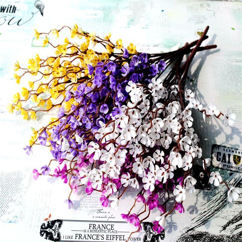 Beautiful Artificial Plum Blossom Branches For Year-round Home And Event Decor