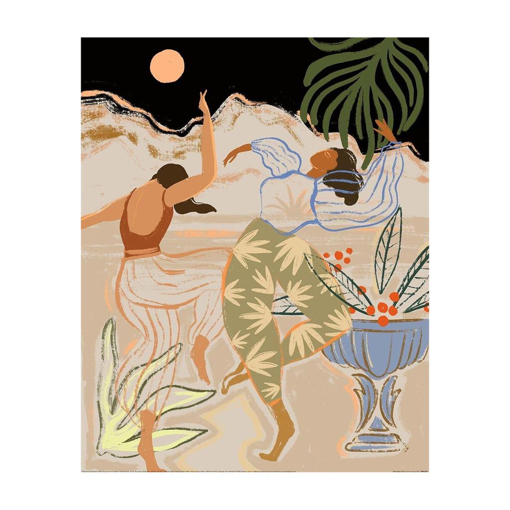 Arty Guava Moonlight Dance Print