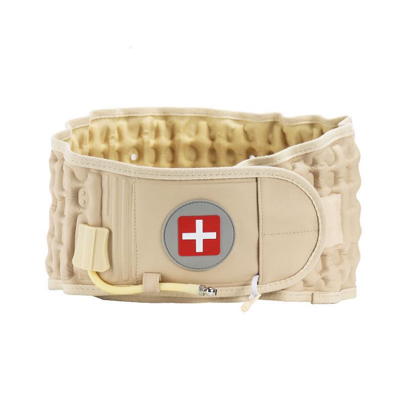 Unisex nafukovací bederní podpůrný pás pro dekompresi a korekci