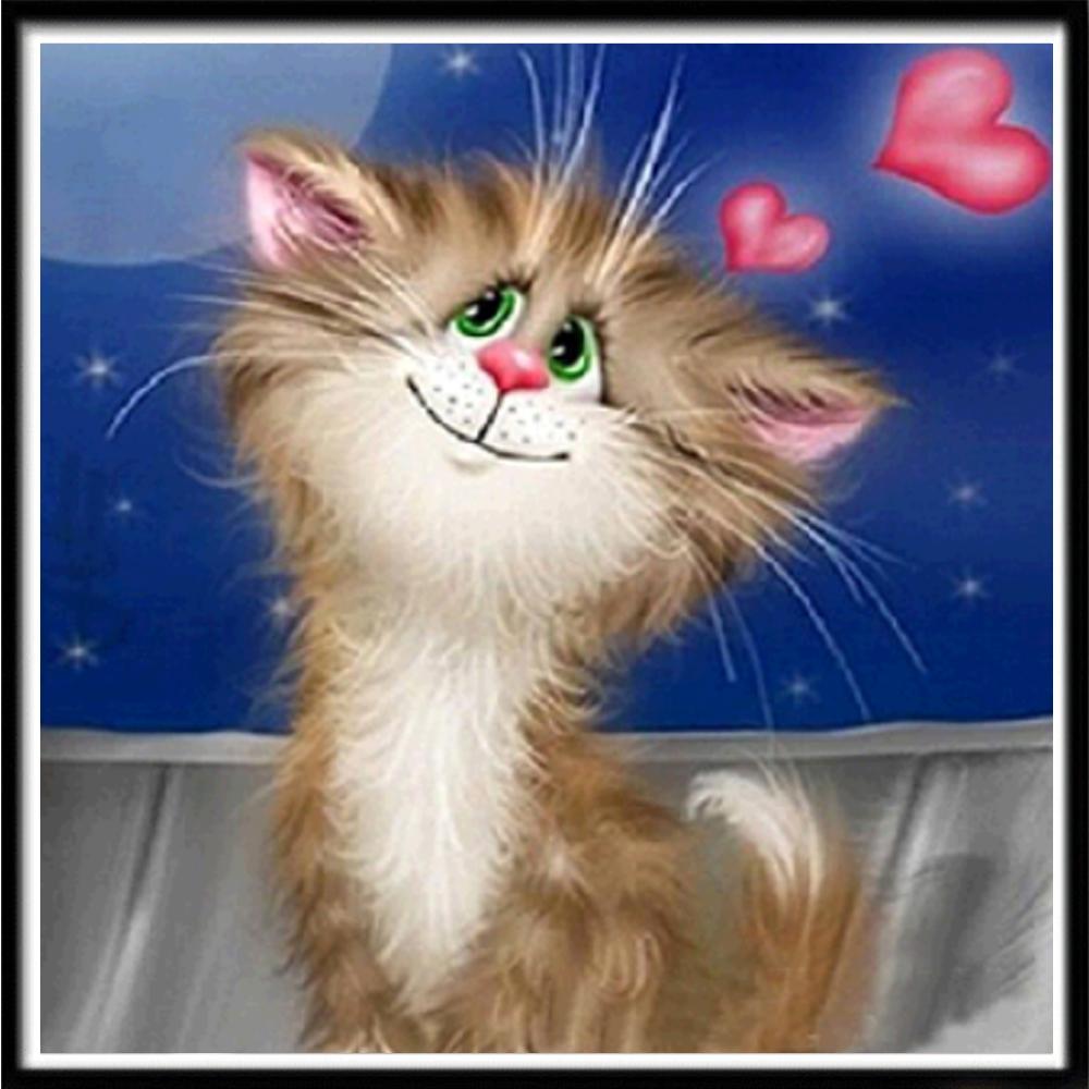 5D Diamond Painting Animal Cat And Dog Diamond Mosaic Cross Stitch Embroidery Set Wolf Houseware Christmas Gift