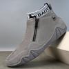 DAGY popular retro style Martin boots men's leather large size men's shoes high top wear-resistant outdoor rest
