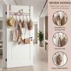 Space Saving Over Door Hooks Punch-Free Door Hanger Rack Hanging Storage Rack  Wall Hanger