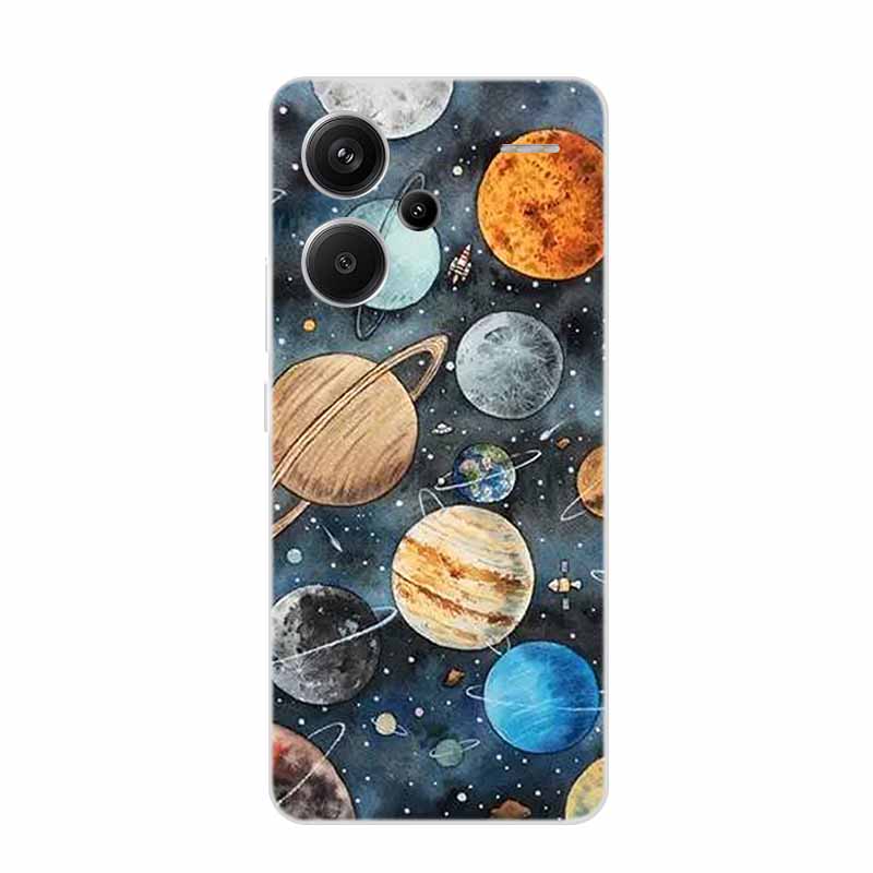 For Xiaomi Redmi Note 13 Pro+ Case Note13 Pro Plus Clear Silicone Soft TPU Coque For Redmi Note 13 Pro Plus 5G Back Cover Case