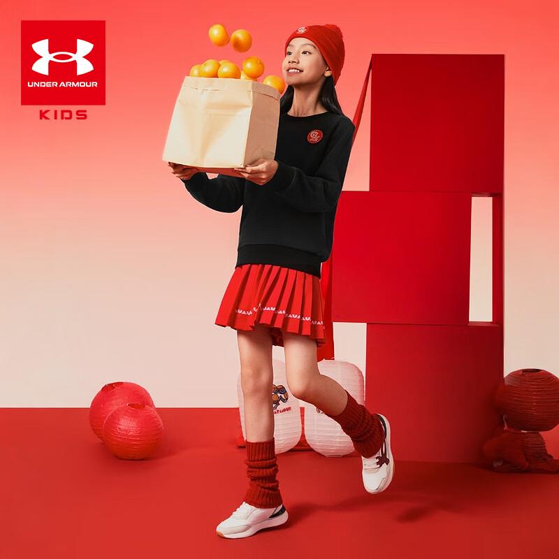 Under Armour Kids Crew Neck Sportswear Sweatshirt 140