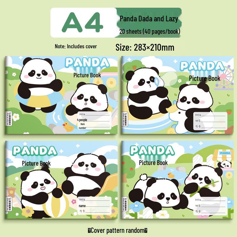 

Утолщенный блокнот для рисования и живописи формата А4 для детей детского сада и младшего школьного возраста