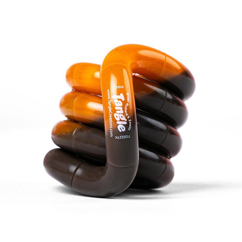 

Tangle Official Authentic Twister Temperature Change Adult Pressure Relief Toy ADHD Concentration Training Handy Gadget Small Toy 2702 temperature change-Rock