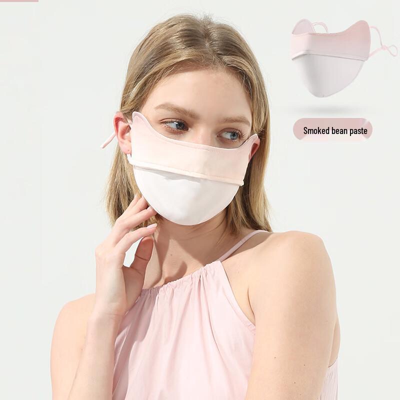 WEZHO Summer Gradient Sun Protection Face & Neck Mask