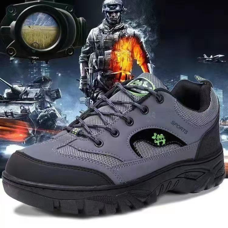Men's Plus Size Round Toe Hiking Shoes - Trendy, Comfortable, Casual Outdoor Footwear for All Seasons