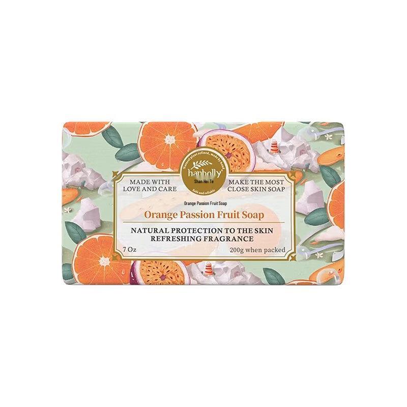 Hanbaoli Passion Fruit Fragrance Milled Soap 3x200g Set
