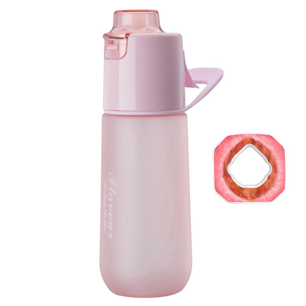 750ml Butelka z rozpylaczem do wody Butelka z wodą smakową o smaku powietrza Przenośny kubek z rozpylaczem do nawadniania i chłodzenia podczas uprawiania sportu