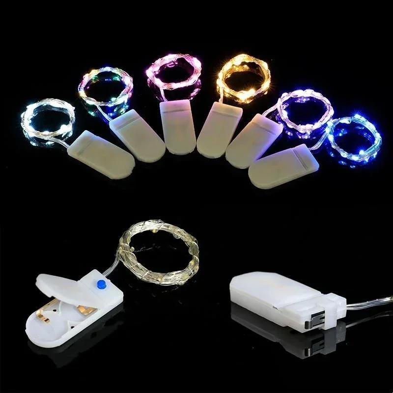 LED Copper Wire Fairy Lights Battery Powered Garland Fairy Lighting Garland DIY Wedding Party Christmas Decoration