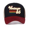 Vintage 1985 Cap Women 1985 Vintage Birthday Gift Baseball Caps Fashionable Casual Summer Breathable Snapback Hat Mesh Caps