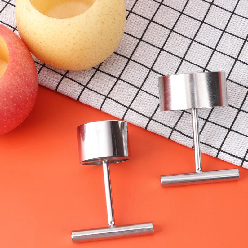 Fruit Core Digger Apple Pear Core Coring Cutter Stainless Steel Fruit Core Pitter Remover Separator for Kitchen Accessories