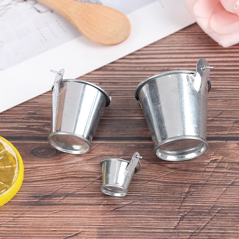Simulation Water Bucket 1/12 1/6 Fairy Home Kitchen Pretnd Play Game Doll House Miniature Dollhouse Accessories