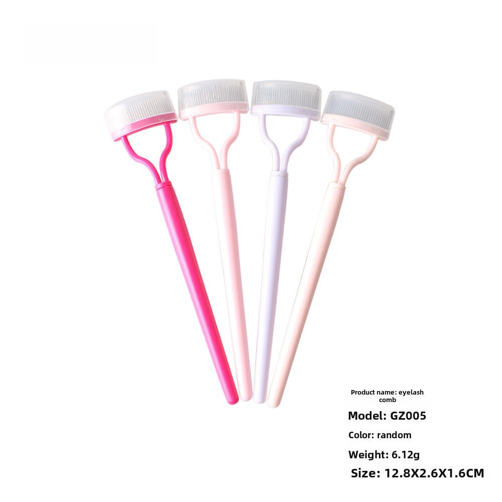 Wimpernkamm- und Augenbrauenbürsten-Werkzeugset aus Edelstahl