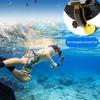Underwater Split Level Dome Port For Action5/4/3 Cameras Waterproof Case with Floating Grip 30M Depth Protections