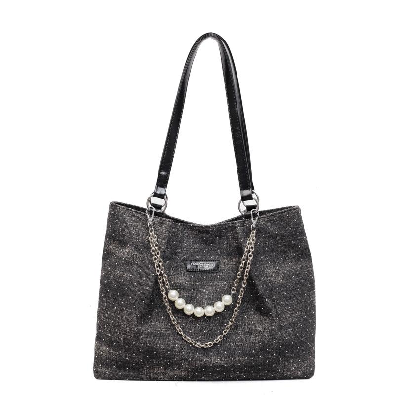 Large-capacity Commuting, High-end Sense, Fashionable and Simple Temperament Handbag, New Versatile Single Shoulder Underarm Tote Bag