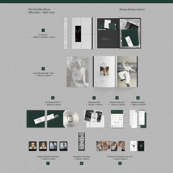 Deluxe Ver Mark Tuan 2. Mini Album Silhuett