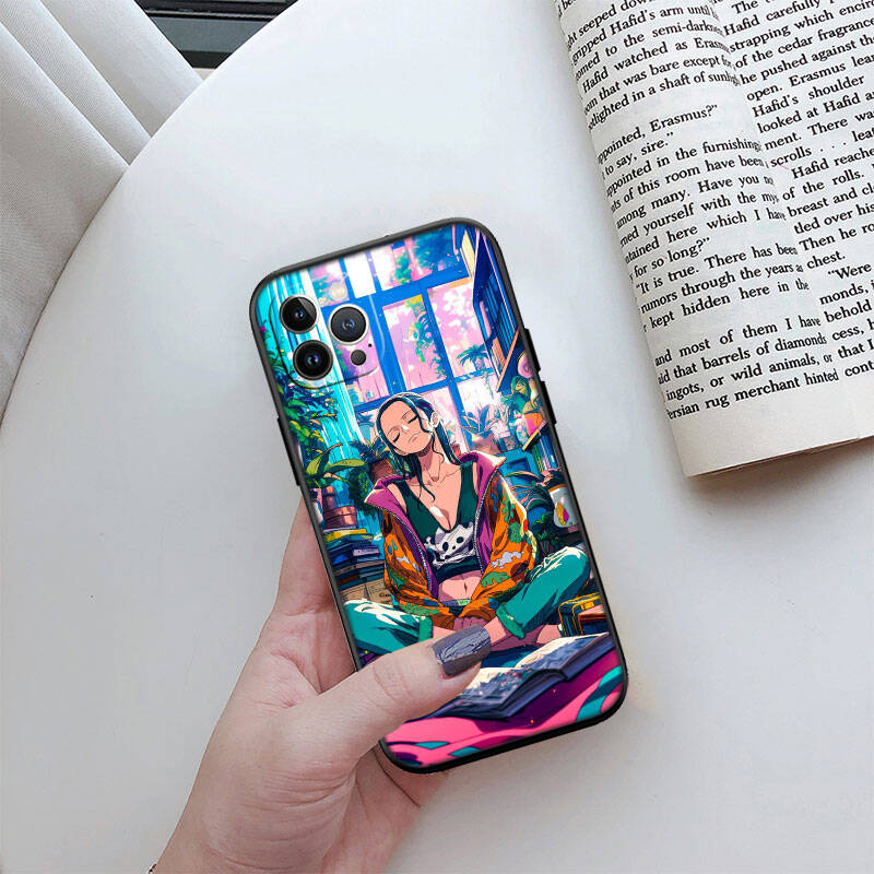 MH121 One Piece Nico Robin Phone Shell Case for Redmi Note 12 12S 12C 13 13C 13R 14 14S 14R 14C Pro Max Plus A3 A3X A4 A5 11A 13X