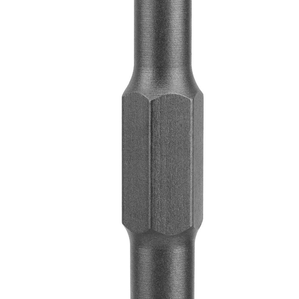 40Cr Alloy Steel Tile Removal Chisel Hex Shank Masonry Chisel Bit Flat Point Chisel For Stone