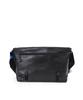 Lanvin en Bleu Heather Shoulder Black Men's Bag,