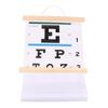 3Pcs/Pack Eye Charts Non-Reflective Visual Acuity Test Wall Chart Eye Exams For Hospital Home Kids Vision Schedule 22X11 Inches