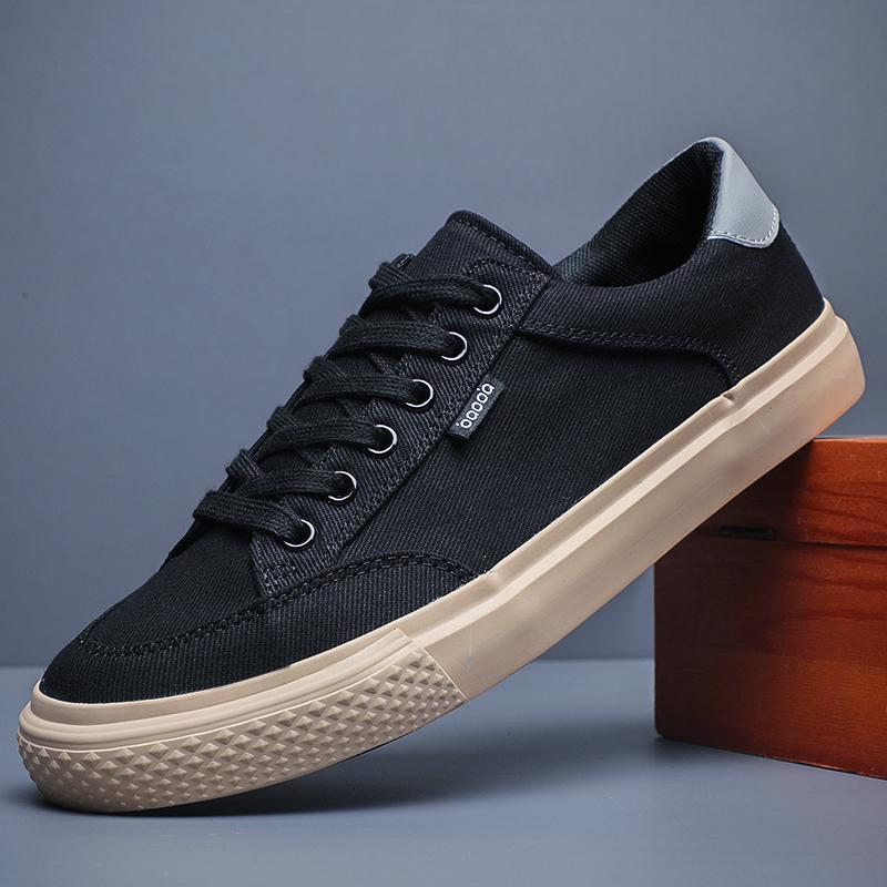 Mode Neue Mode Sneaker Herren Komfort Leichtgewicht Freizeitschuhe Outdoor Freizeitspaziergang Herren Vulkanisierte Flats Herren Canvas Schuhe BD24076