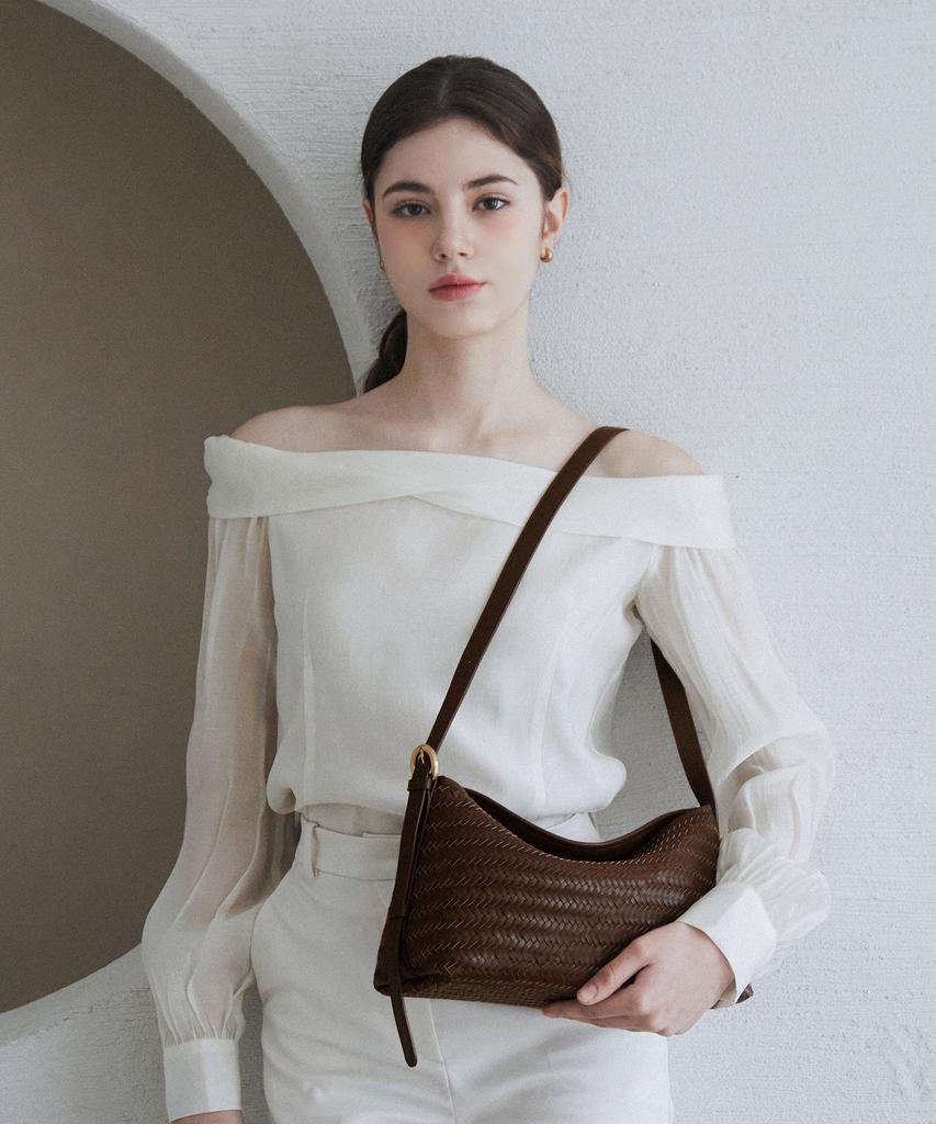 Valluat Belvera Weaving Bag_Brown