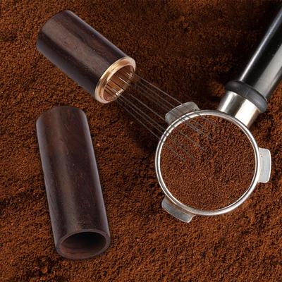 Tamper Distributor Coffee Accessories Wood Espresso Tools for Milk Tea Shop Hotel