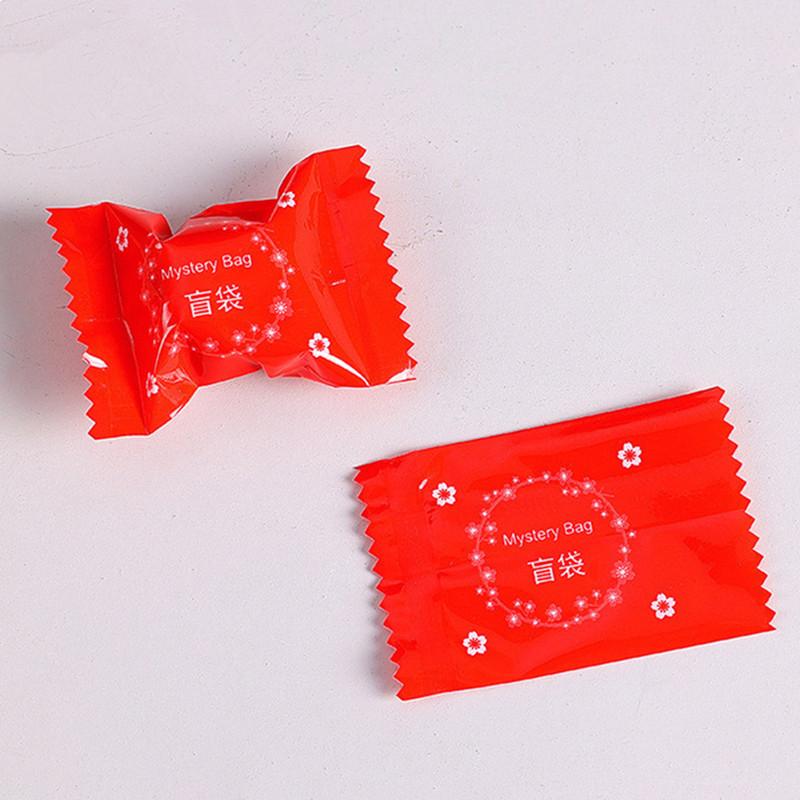 

200 шт. 4x6 см мини-слепой пакет для конфет, сладких блюд, напитков, свадебных украшений, подарков, упаковочных пакетов 4x6cm красный