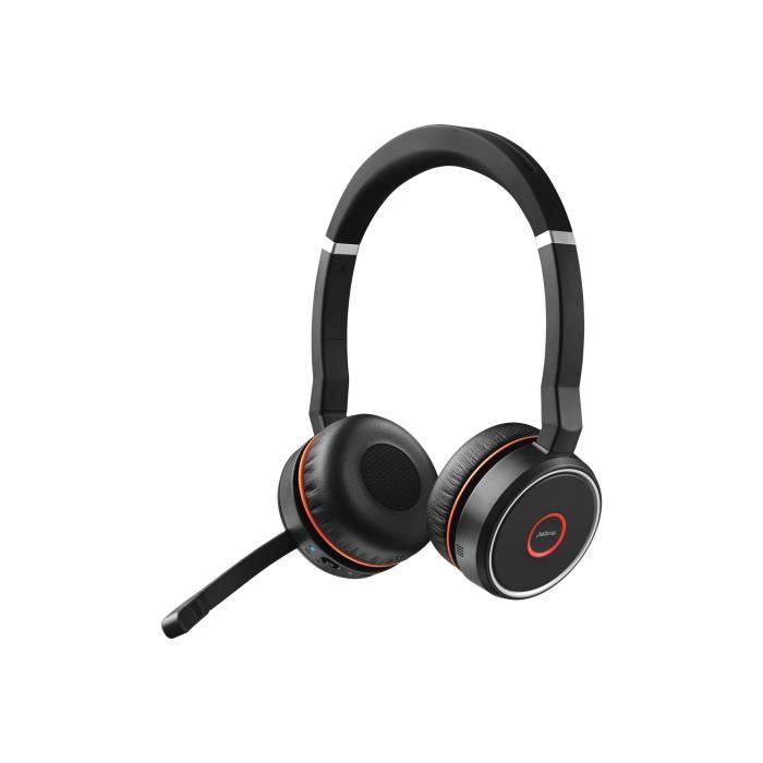 Coussinets d'oreille - Jabra - Evolve 75 - Pack de 6 - Noir - Synthétique - Sans fil