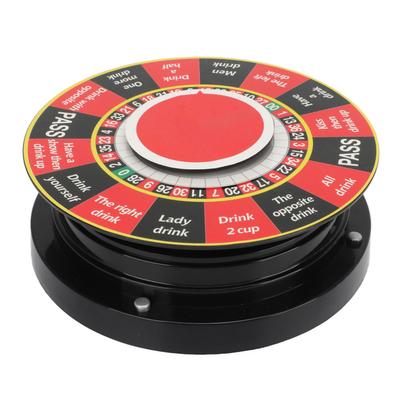 Elektrisches Glücksrad, Roulette-Spiel, Trinkrad für Zuhause, Party, KTV, Bar