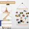 DIY Photo String Versatile LED Photo Hanging Display Picture Frames Collage Wall Decor Install Sturdy Hanging Multiple Pictures